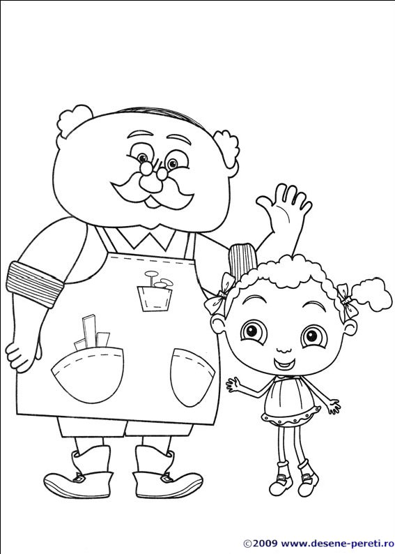 franny feet desene colorat